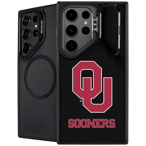 University of Oklahoma Sooners Black Galaxy Cases