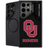 University of Oklahoma Sooners Black Galaxy Cases