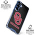University of Oklahoma Sooners Black Galaxy S25 FE Clear Case