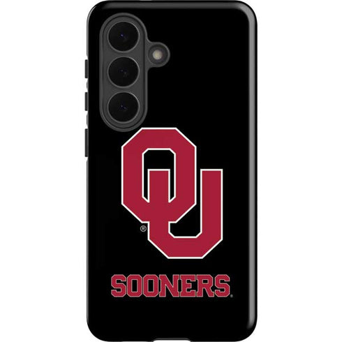 University of Oklahoma Sooners Black Galaxy S26 Impact Case