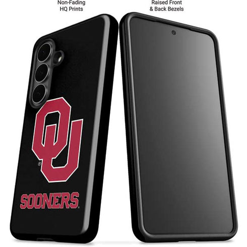 University of Oklahoma Sooners Black Galaxy S26 Impact Case