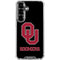 University of Oklahoma Sooners Black Galaxy S26 Plus Clear Case