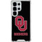 University of Oklahoma Sooners Black Galaxy S26 Ultra Clear Case
