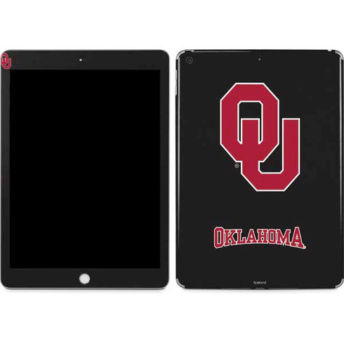 University of Oklahoma Sooners Black Apple iPad Skin