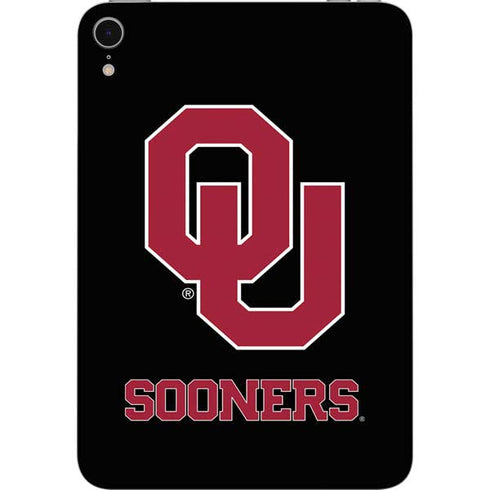 University of Oklahoma Sooners Black Apple iPad Mini Skin