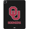 University of Oklahoma Sooners Black iPad Pro 13in M4 (2024) Skin