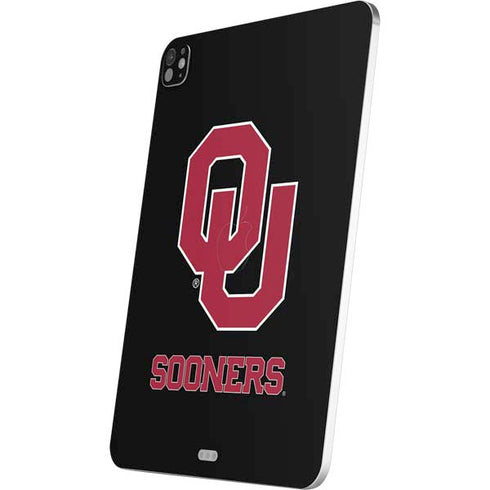 University of Oklahoma Sooners Black iPad Pro 13in M4 (2024) Skin
