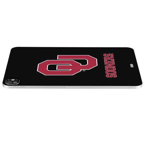 University of Oklahoma Sooners Black iPad Pro 13in M4 (2024) Skin