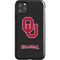University of Oklahoma Sooners Black iPhone Cases