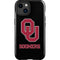University of Oklahoma Sooners Black iPhone 15 Impact Case