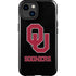 University of Oklahoma Sooners Black iPhone 15 Impact Case