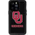 University of Oklahoma Sooners Black iPhone 15 Pro Waterproof Case