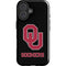 University of Oklahoma Sooners Black iPhone 16 Impact Case