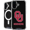 University of Oklahoma Sooners Black iPhone 16 MagSafe Case