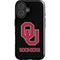 University of Oklahoma Sooners Black iPhone 16 Plus Impact Case