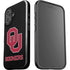 University of Oklahoma Sooners Black iPhone 16 Plus Impact Case