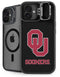 University of Oklahoma Sooners Black iPhone 16 Plus Kickstand Case