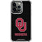 University of Oklahoma Sooners Black iPhone 16 Pro Clear Case