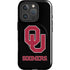 University of Oklahoma Sooners Black iPhone 16 Pro Magsafe Impact Case
