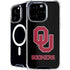 University of Oklahoma Sooners Black iPhone 16 Pro Max MagSafe Case