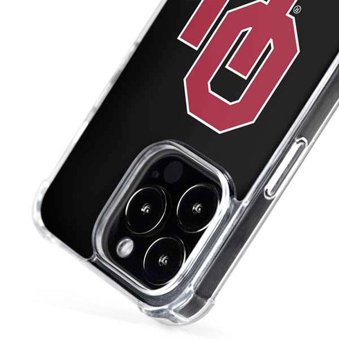 University of Oklahoma Sooners Black iPhone 16 Pro Max MagSafe Case