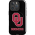 University of Oklahoma Sooners Black iPhone 16 Pro Max Magsafe Impact Case