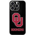 University of Oklahoma Sooners Black iPhone 16 Pro Skin