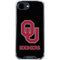 University of Oklahoma Sooners Black iPhone 16e Clear Case