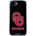University of Oklahoma Sooners Black iPhone 16e Clear Case