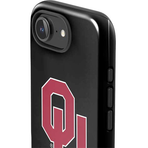 University of Oklahoma Sooners Black iPhone 16e Impact Case