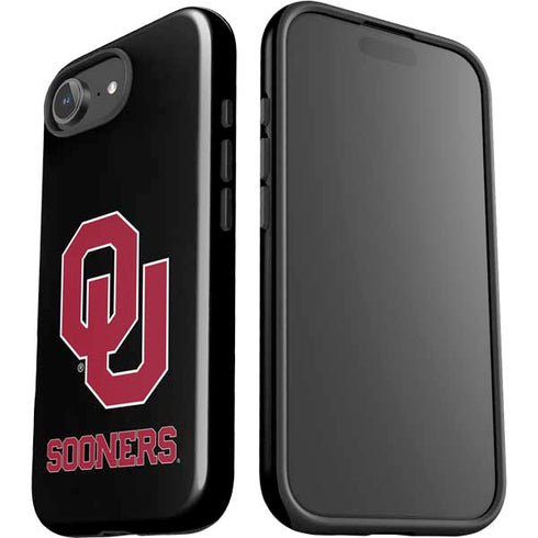 University of Oklahoma Sooners Black iPhone 16e Impact Case