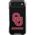 University of Oklahoma Sooners Black iPhone 17 Air Clear Case