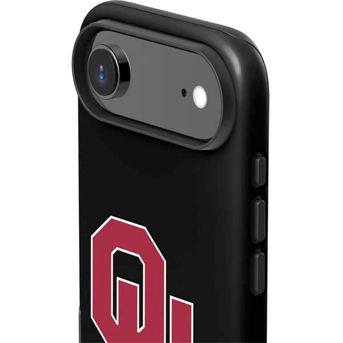 University of Oklahoma Sooners Black iPhone 17 Air Impact Case