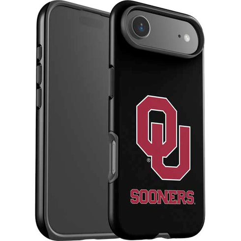 University of Oklahoma Sooners Black iPhone 17 Air Impact Case