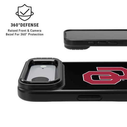 University of Oklahoma Sooners Black iPhone 17 Air Kickstand Case