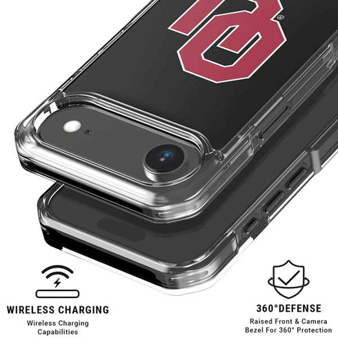 University of Oklahoma Sooners Black iPhone 17 Air MagSafe Case