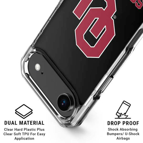 University of Oklahoma Sooners Black iPhone 17 Air MagSafe Case