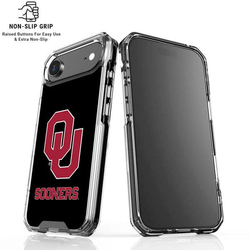 University of Oklahoma Sooners Black iPhone 17 Air MagSafe Case