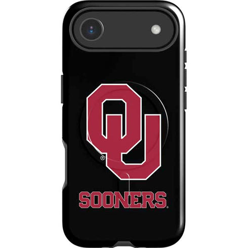 University of Oklahoma Sooners Black iPhone 17 Air Magsafe Impact Case