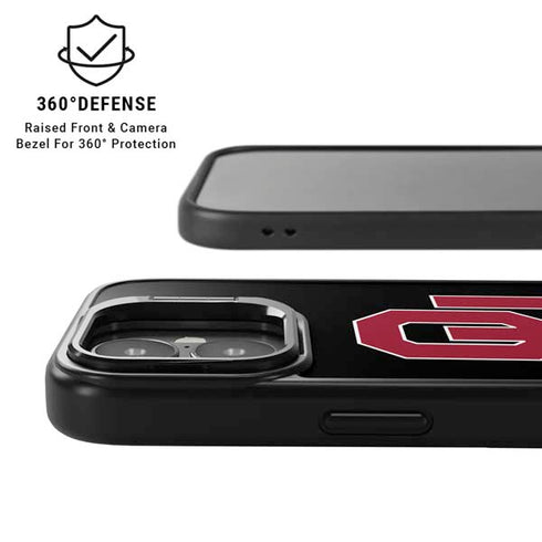 University of Oklahoma Sooners Black iPhone 17 Kickstand Case