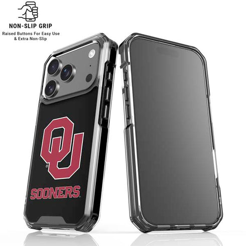 University of Oklahoma Sooners Black iPhone 17 Pro Max MagSafe Case