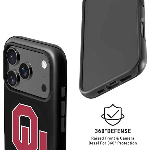 University of Oklahoma Sooners Black iPhone 17 Pro Max Magsafe Impact Case