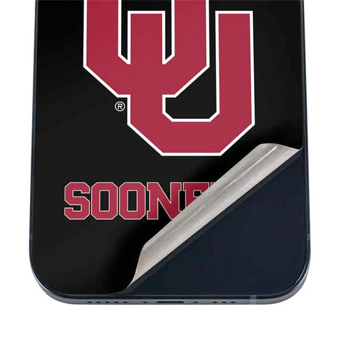 University of Oklahoma Sooners Black iPhone 17 Pro Max Skin