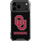 University of Oklahoma Sooners Black iPhone 18 Pro Max Clear Case