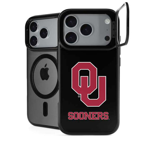 University of Oklahoma Sooners Black iPhone 18 Pro Max Kickstand Case