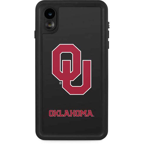 University of Oklahoma Sooners Black iPhone Cases