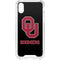 University of Oklahoma Sooners Black iPhone XS Clear Case