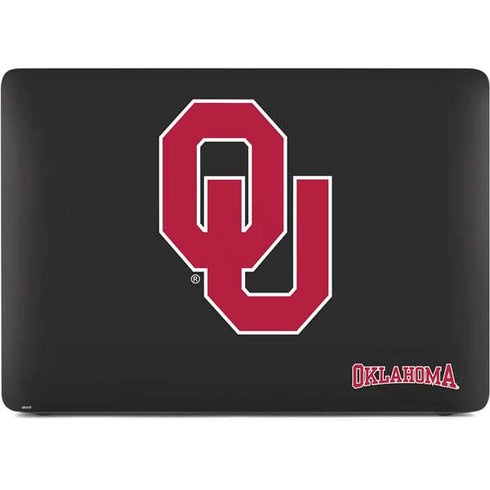University of Oklahoma Sooners Black Apple MacBook Air Skin