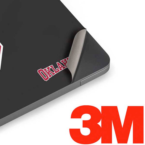 University of Oklahoma Sooners Black Apple MacBook Air Skin