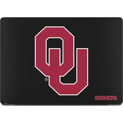 University of Oklahoma Sooners Black Apple MacBook Pro 14-inch Skin